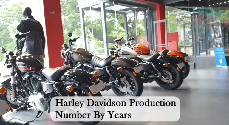 Harley Davidson Production Number By Years: Evolution Of Harley